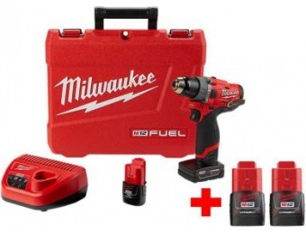 $79 off Milwaukee M12 Brushless 1/2" Hammer Drill Kit
