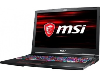$450 off MSI 15.6" Laptop - Intel Core i7, 16GB, GeForce GTX 1060