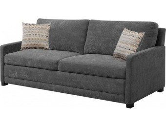 49% off Shelby Queen Size Serta Sleeper Sofa in Medium Gray