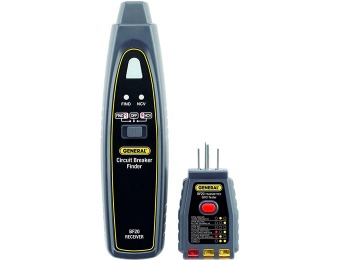 30% off General Tools BF20 Circuit Breaker Finder and GFCI Tester