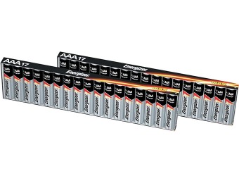 45% off Energizer Max AAA Alkaline Batteries 34-Pack