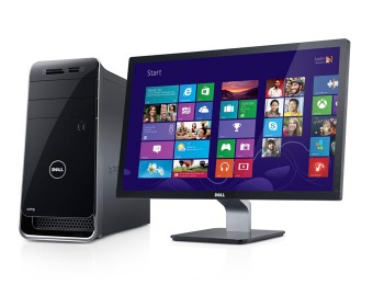 $334 off Dell XPS 8700 Desktop (i7,8GB,1TB) + 24" Display