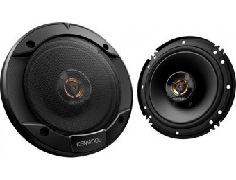 50% off Kenwood Road Series 6-1/2" 2-Way Car Speakers (Pair)