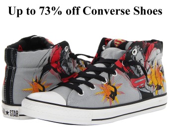 Save up to 73% off Converse Shoes for the Entire Family