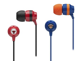 60% off Skullcandy Ink'd Earbud Headphones (4 models)