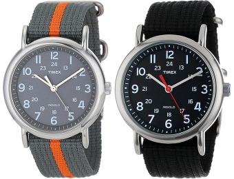 50% off Timex Weekender Watches for Women and Men (7 styles)