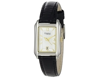 79% off Caravelle by Bulova Women's Stepped Case Tank Watch