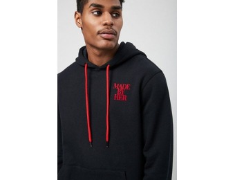 52% off Made By Her Graphic Hoodie