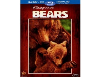 52% off Disneynature: Bears (Blu-ray/DVD)