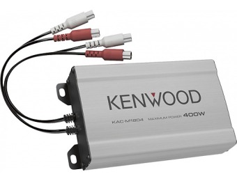$75 off Kenwood Power Pack 180W Class D Multichannel Amplifier