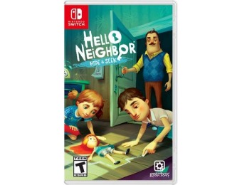 75% off Hello Neighbor: Hide & Seek - Nintendo Switch