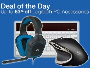 Up to 63% off Logitech PC Accessories