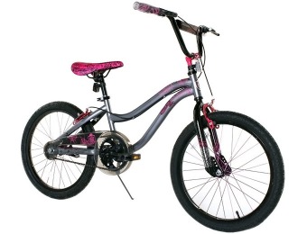 Extra 50% off 20" Monster High Girls Bike, Pink/Silver