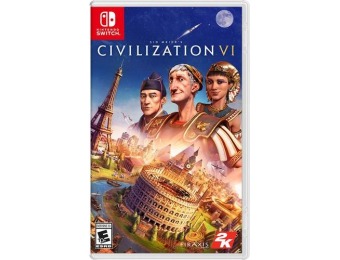 78% off Sid Meier's Civilization VI - Nintendo Switch