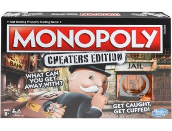 53% off Monopoly Cheaters Edition Board Game