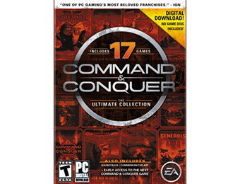 43% off Command and Conquer: Ultimate Collection (17 games) PC Download