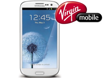 $140 off Samsung Galaxy S III No Contract Cell Phone (Virgin Mobile)