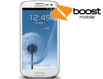$140 off Samsung Galaxy S III No Contract Cell Phone (Boost Mobile)