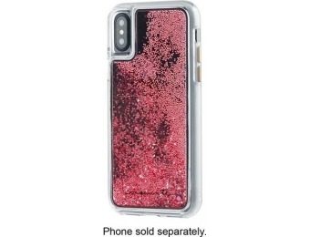 75% off Case-Mate Apple iPhone X and XS Case - Rose Gold Waterfall