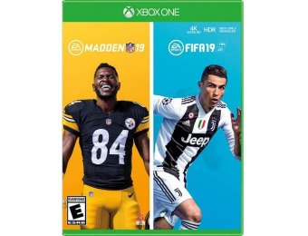 79% off Madden NFL 19/FIFA 19 Bundle - Xbox One