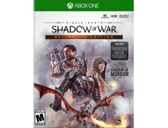 75% off Middle-Earth: Shadow of War Definitive Edition - Xbox One