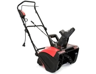 Extra $75 off Maztang MT988 18" 13 Amp Electric Snow Blower