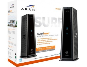 $50 off ARRIS SURFboard DOCSIS 3.1 Cable Modem & Dual-Band Router