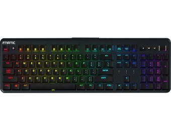 $55 off Fnatic Streak Gaming Mechanical MX RGB Keyboard