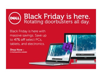 Dell Black Friday Sale - 4 Rounds of Doorbusters, Up to 47% off