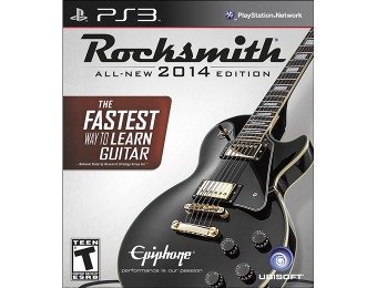 38% off Rocksmith 2014 Edition - PlayStation 3