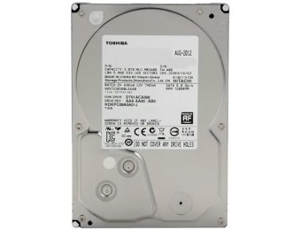$60 off Toshiba DT01ACA300 3TB 7200RPM Internal Hard Drive