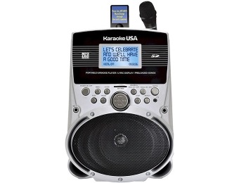 36% off Portable Karaoke MP3 Lyric Player with 3.2" Lyric Screen SD516