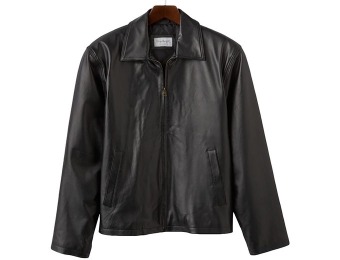 $182 off Vintage Men's Split Napa Leather Jacket (black or brown)