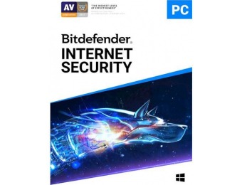 60% off Bitdefender Internet Security 2020 (3 Devices) (1-Yr)