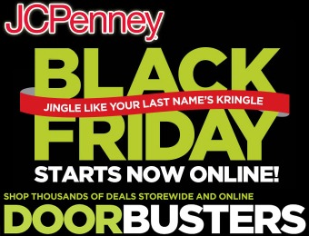 JCPenney Black Friday Sale Starts Now Online!