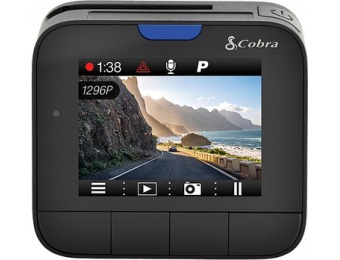 $60 off Cobra Drive HD Dash Cam with iRadar