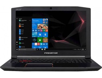 $200 off Acer Predator Helios 300 15.6" Gaming Laptop - GTX 1060