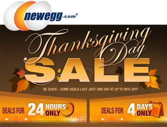 Newegg Thanksgiving Sale! Up to 90% off!