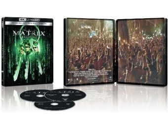 61% off The Matrix Reloaded [SteelBook] 4K Ultra HD Blu-ray