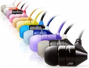 84% off JBuds J2 Premium Noise Isolating Earbuds (12 colors)