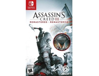 $15 off Assassin's Creed III Remastered - Nintendo Switch