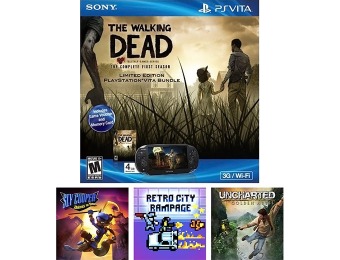 $85 off Amazon Exclusive Holiday Walking Dead PS Vita Bundle