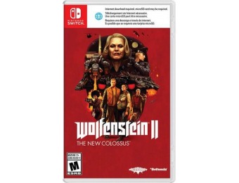$30 off Wolfenstein II: The New Colossus - Nintendo Switch