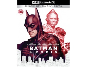 54% off Batman & Robin (4K Ultra HD Blu-ray/Blu-ray)