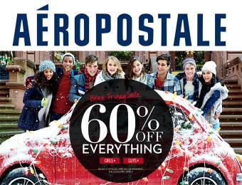 Aeropostale Black Friday Sale - 60% off Everything