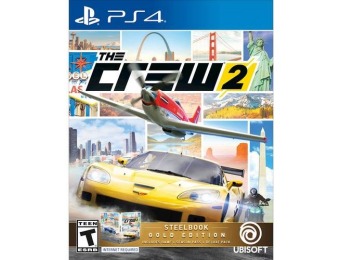 73% off The Crew 2 Steelbook Gold Edition - PlayStation 4