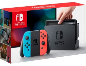 $50 off Nintendo Switch 32GB Console - Neon Joy-Con, Refurb