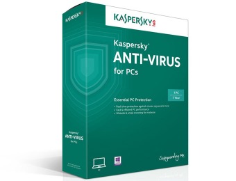 Free Kaspersky Anti-Virus 2014 3-PCs + Free 8GB USB Drive