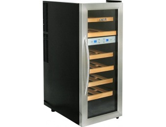 $130 off NewAir 21-Bottle Dual Zone Wine Cooler - Stainless steel