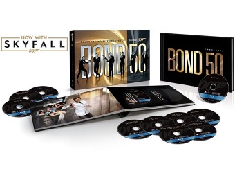 $200 off Bond 50: Complete 23 Film Collection w/ Skyfall (Blu-ray)